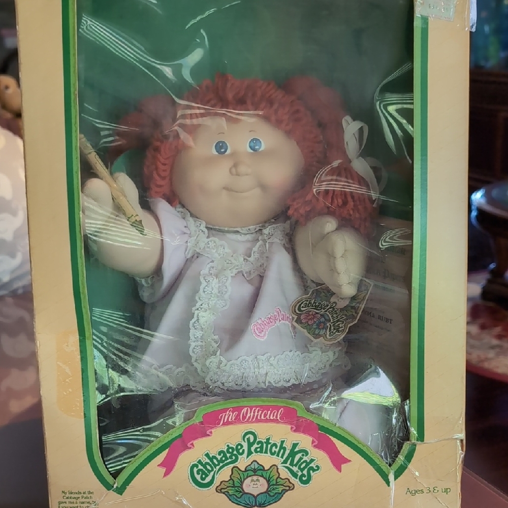 Cabbage Patch Kid Doll with Red Hair